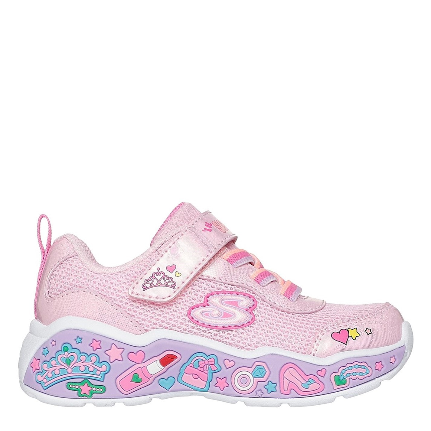Tenisky Skechers Pink 701603 Kids' Casual Low-Top Trainers - 3