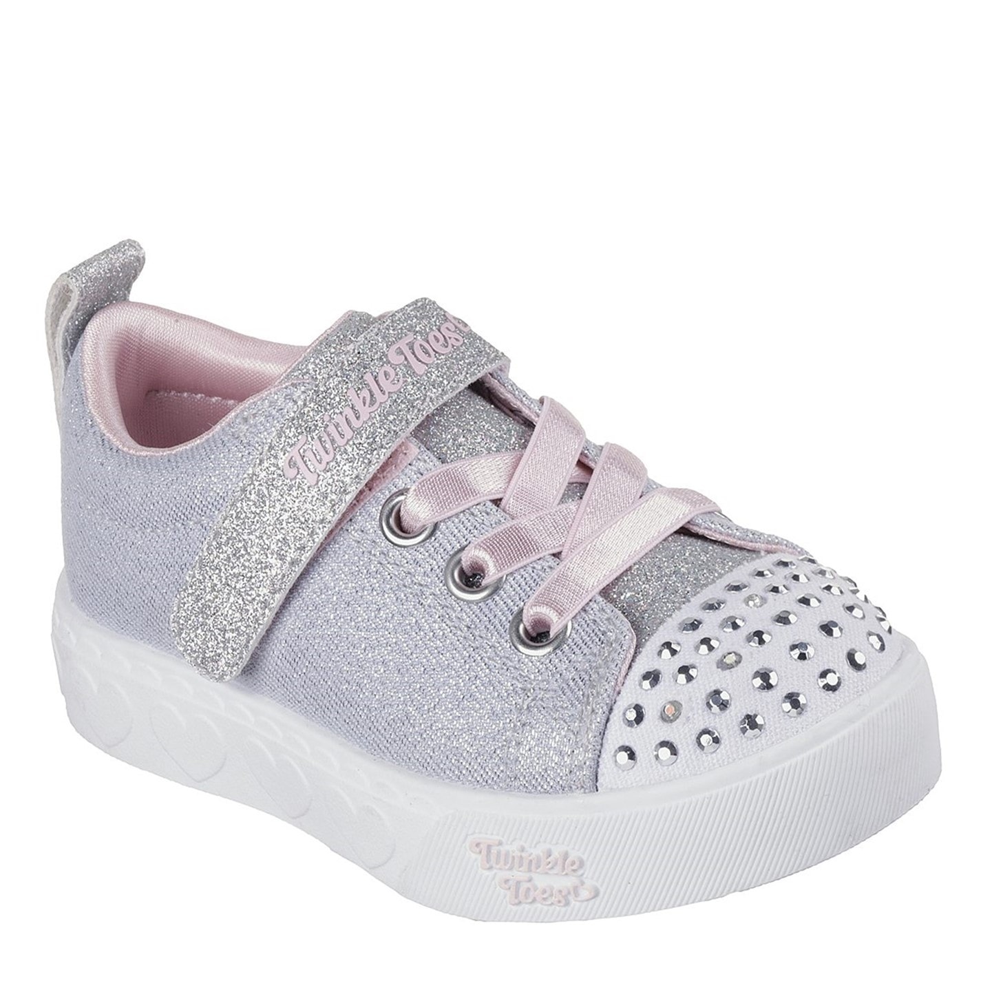 Tenisky Skechers Grey 3448761 Heart Steps Low-Top Trainers Girls - 1