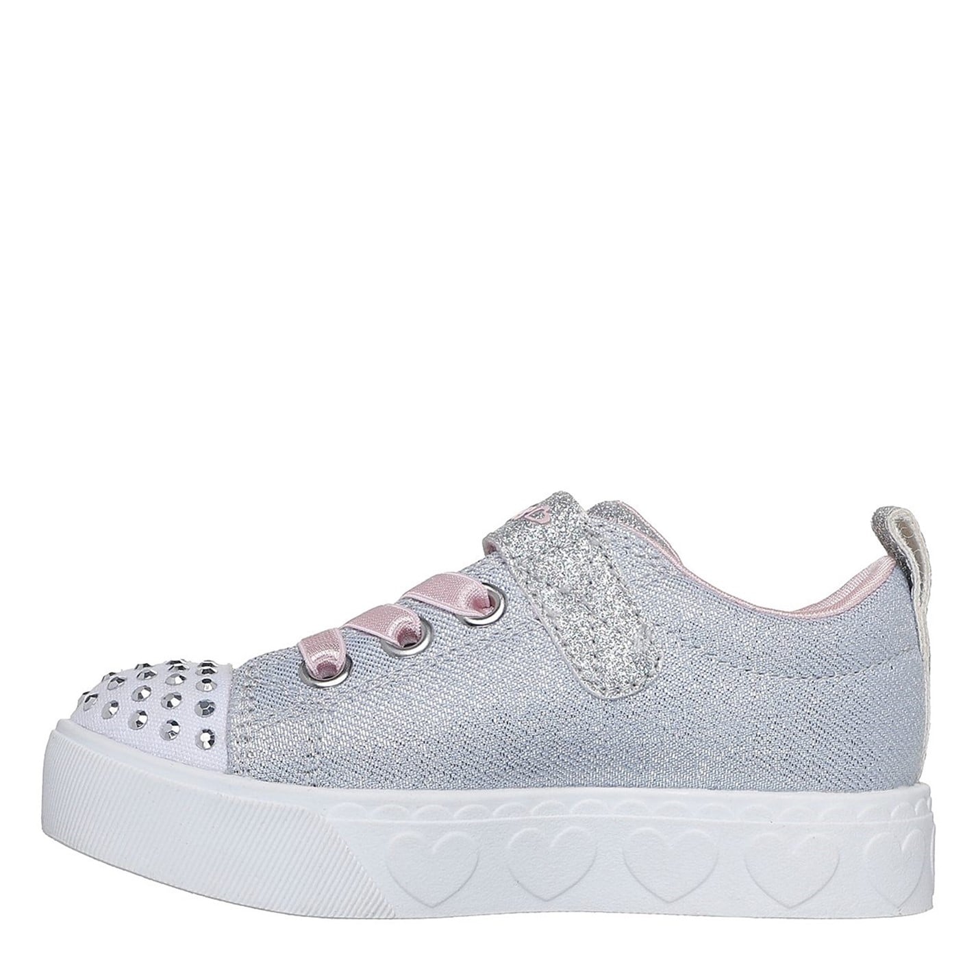 Tenisky Skechers Grey 3448761 Heart Steps Low-Top Trainers Girls - 2