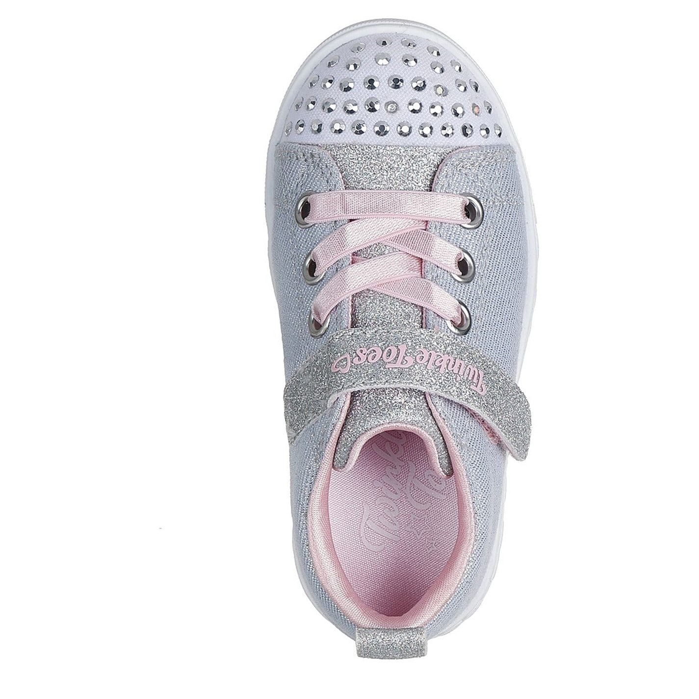 Tenisky Skechers Grey 3448761 Heart Steps Low-Top Trainers Girls - 5
