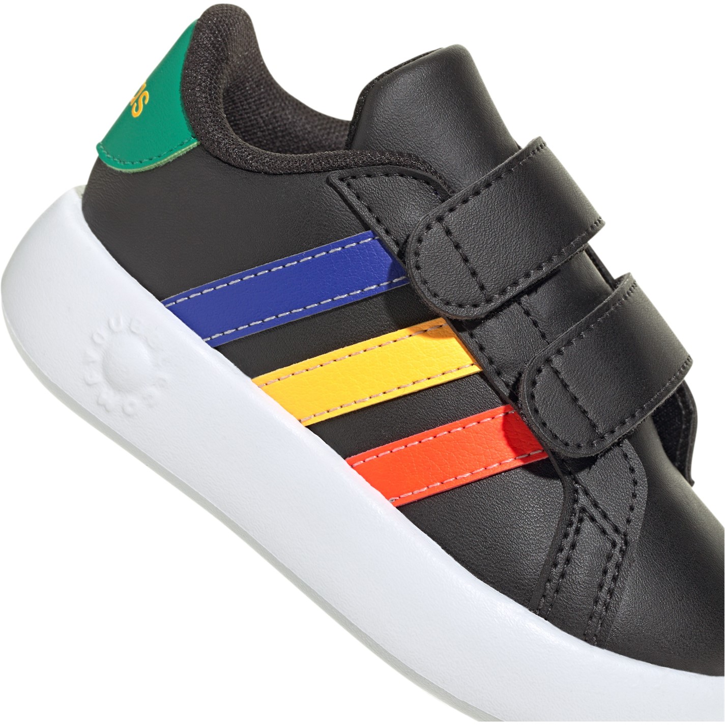 Tenisky adidas Core Black 257546 Grand Court 2.0 Cf I Low-Top Trainers Unisex Kids - 8