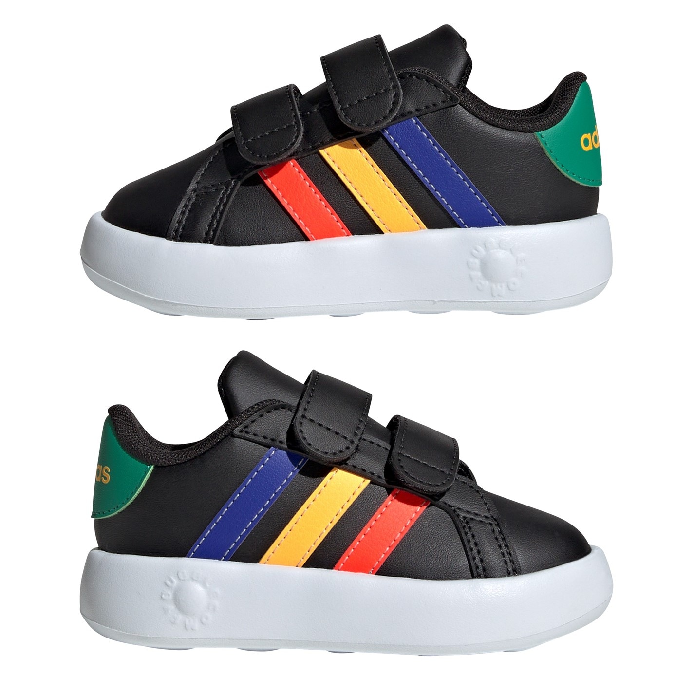 Tenisky adidas Core Black 257546 Grand Court 2.0 Cf I Low-Top Trainers Unisex Kids - 9