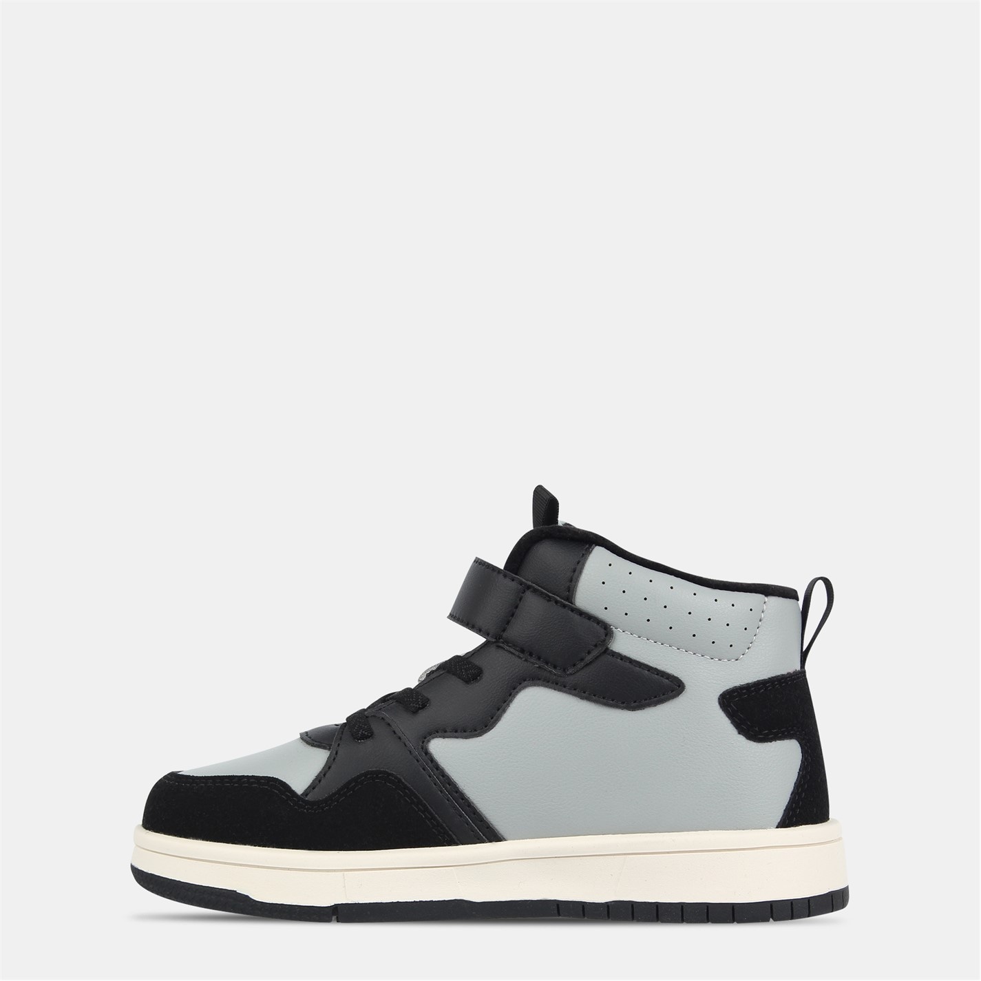 Tenisky Fabric Black 2144324 Kids' Bear Hook and Loop High-Top Trainers - 2