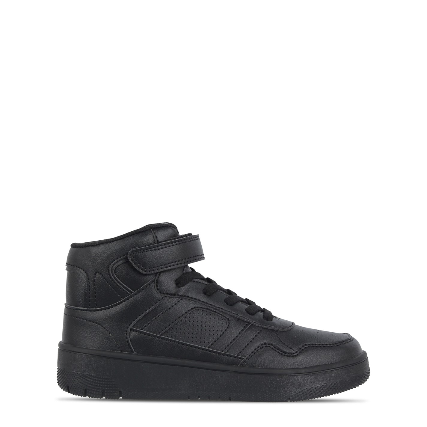 Tenisky Fabric Black 6241158 Unisex Kids' High-Top Trainers - 1