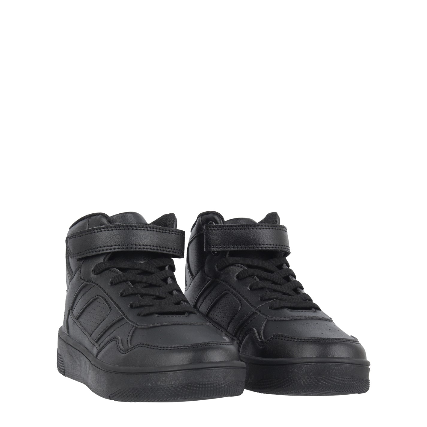 Tenisky Fabric Black 6241158 Unisex Kids' High-Top Trainers - 3