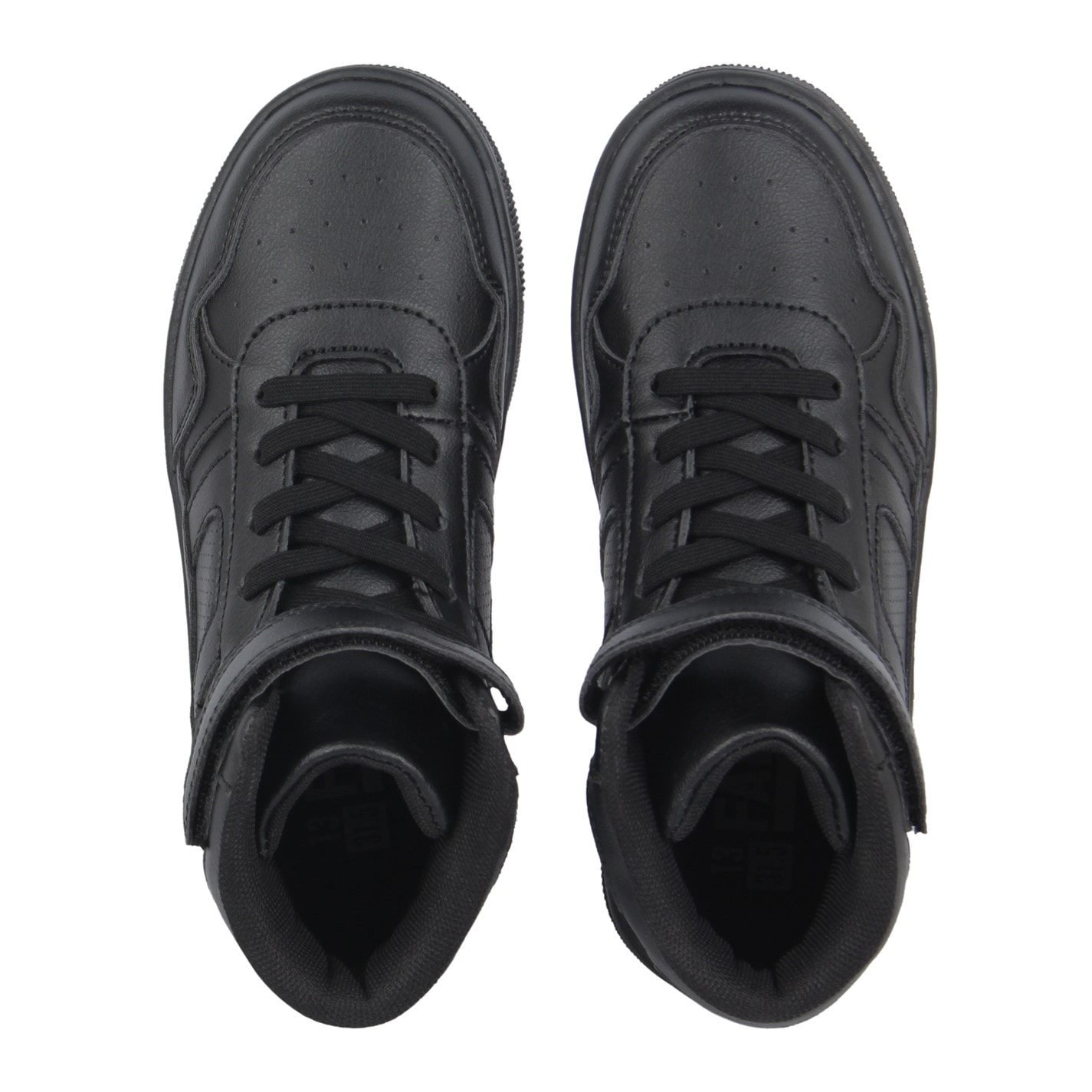Tenisky Fabric Black 6241158 Unisex Kids' High-Top Trainers - 5