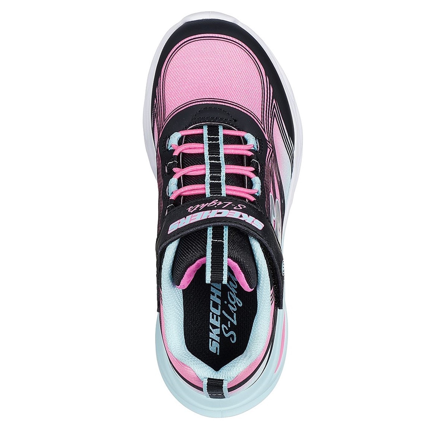 Tenisky Skechers Black 3767380 Cosmic Glow Light Up Trainers Girls - 4