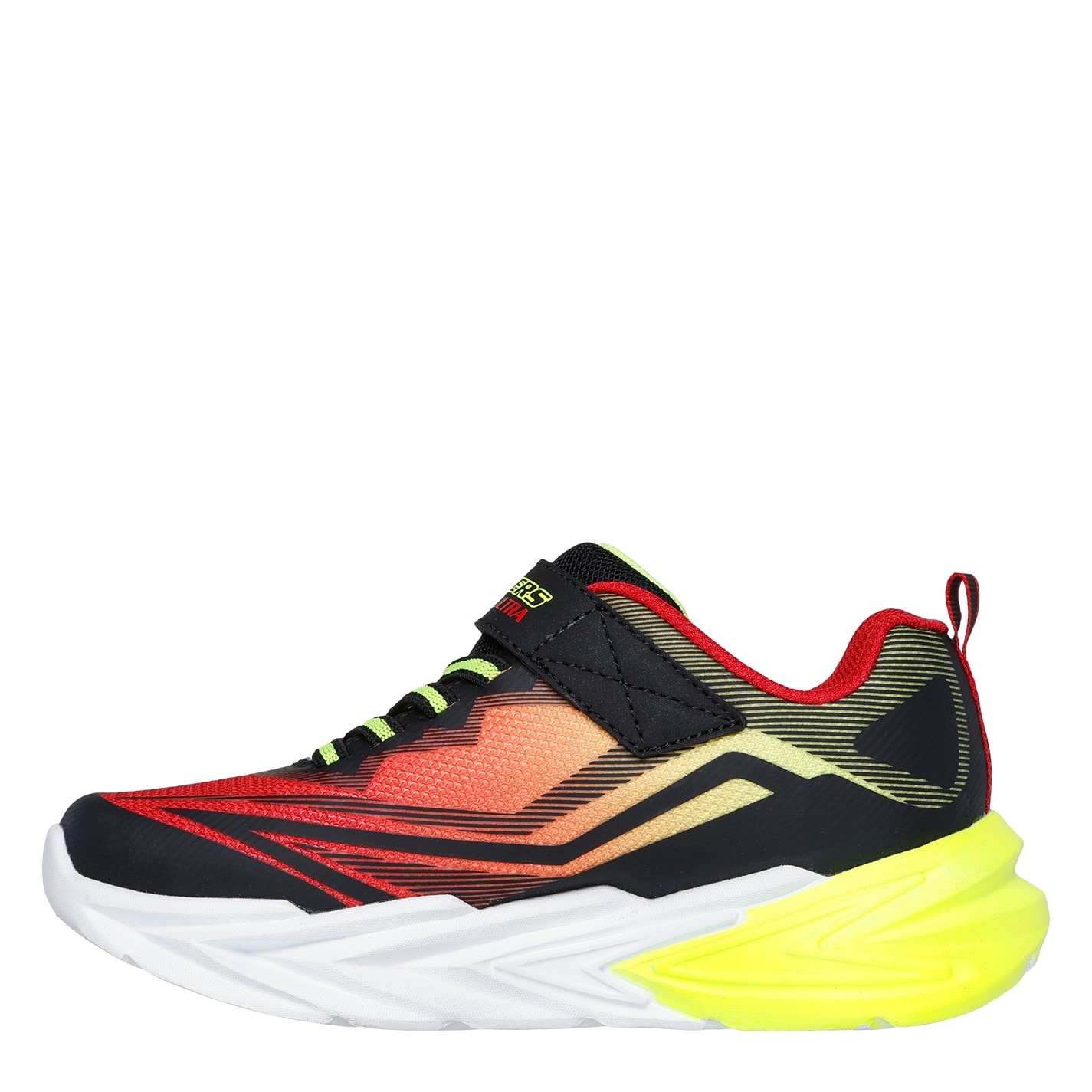 Tenisky Skechers Red 8504638 Kids Gore and Strap Light Up Trainers - 2