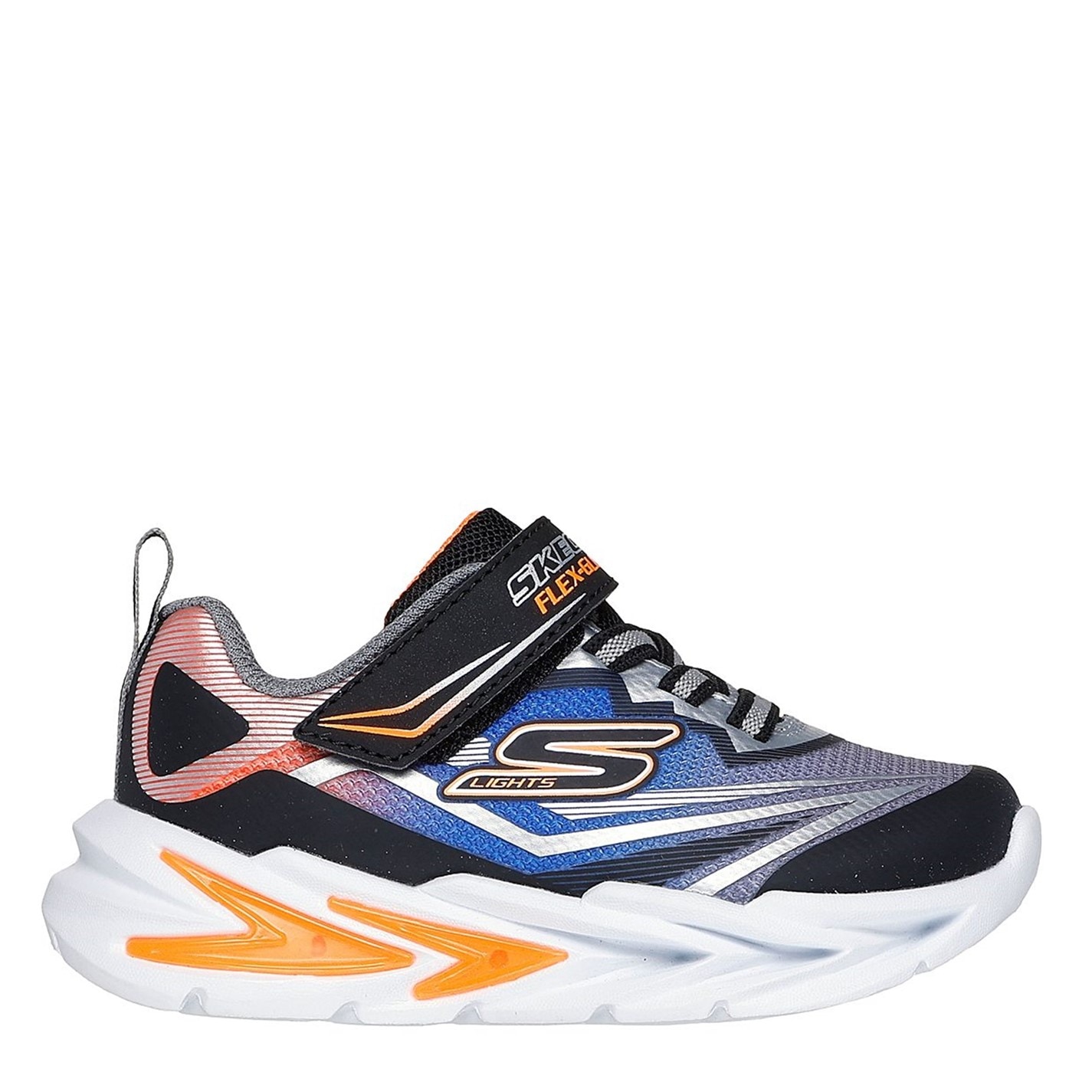 Tenisky Skechers Multi 9516534 Kids Gore and Strap Light Up Trainers - 3