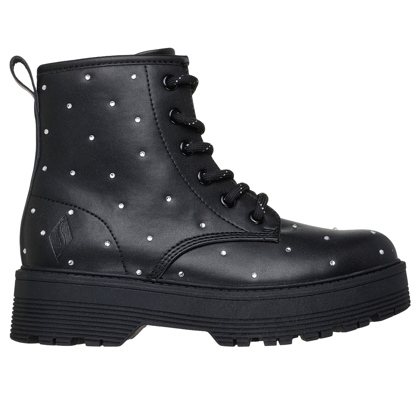 Skechers Black 8512256 Kids' Ankle Heeled Boot - 1