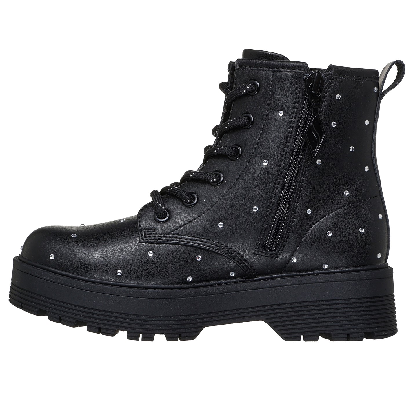 Skechers Black 8512256 Kids' Ankle Heeled Boot - 2