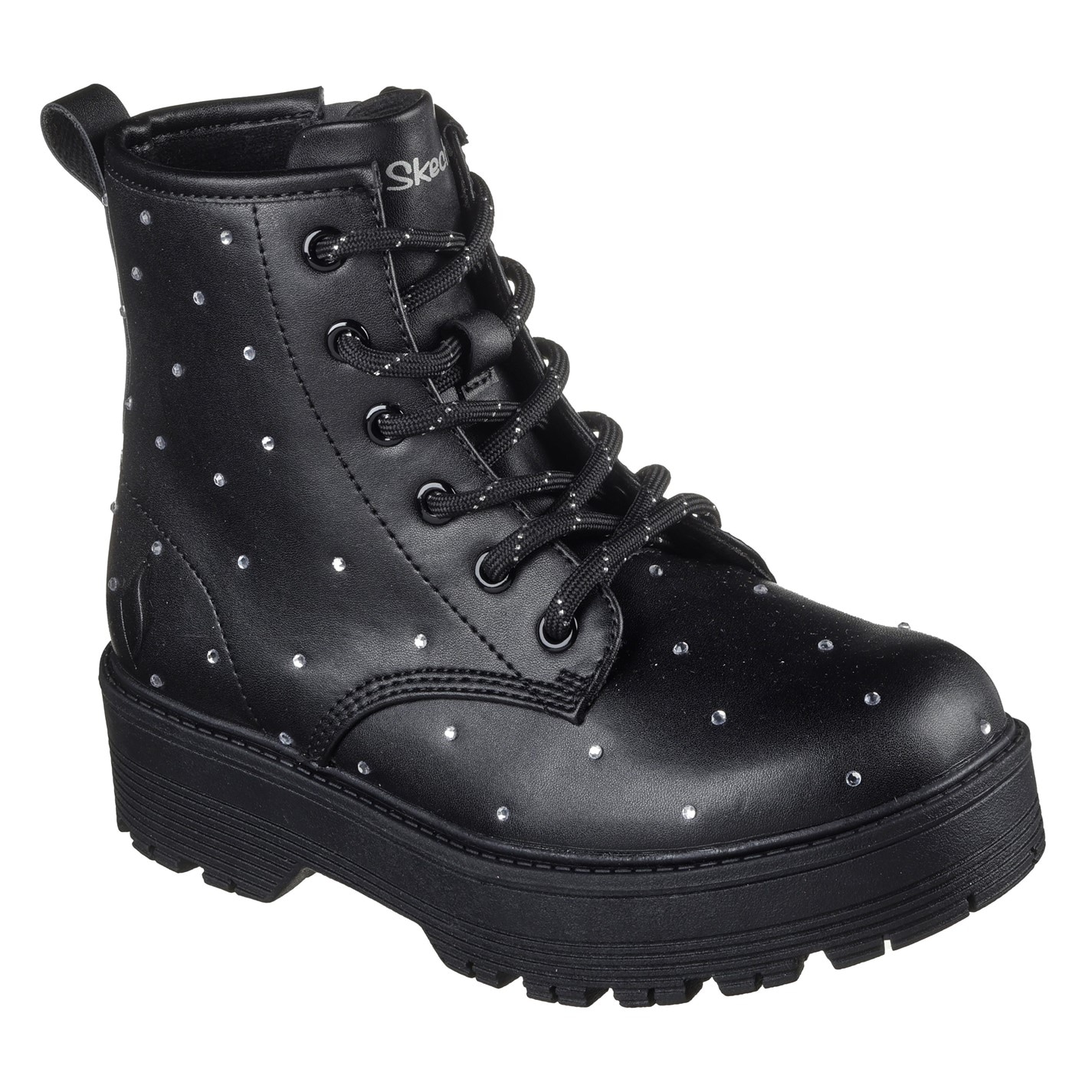 Skechers Black 8512256 Kids' Ankle Heeled Boot - 3