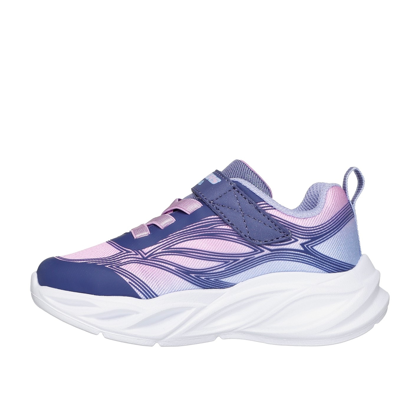 Tenisky Skechers Purple 1239074 Kids' Cosmic Glow Leather Light Up Trainers - 2