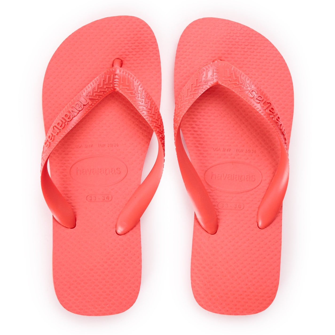 Havaianas Orange 774858 Kids' Pink Electric Flip Flops - 4