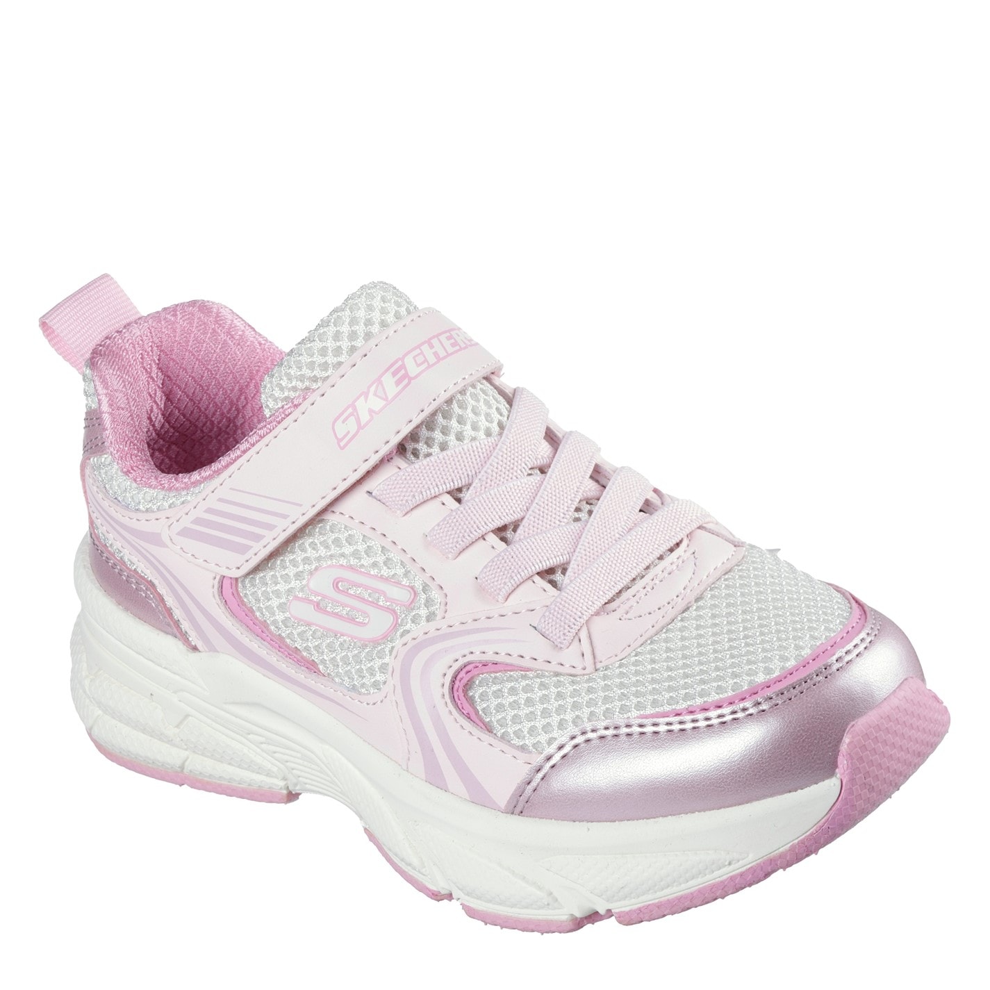 Tenisky Skechers Pink 6605738 Kids' Casual Low-Top Trainers - 1