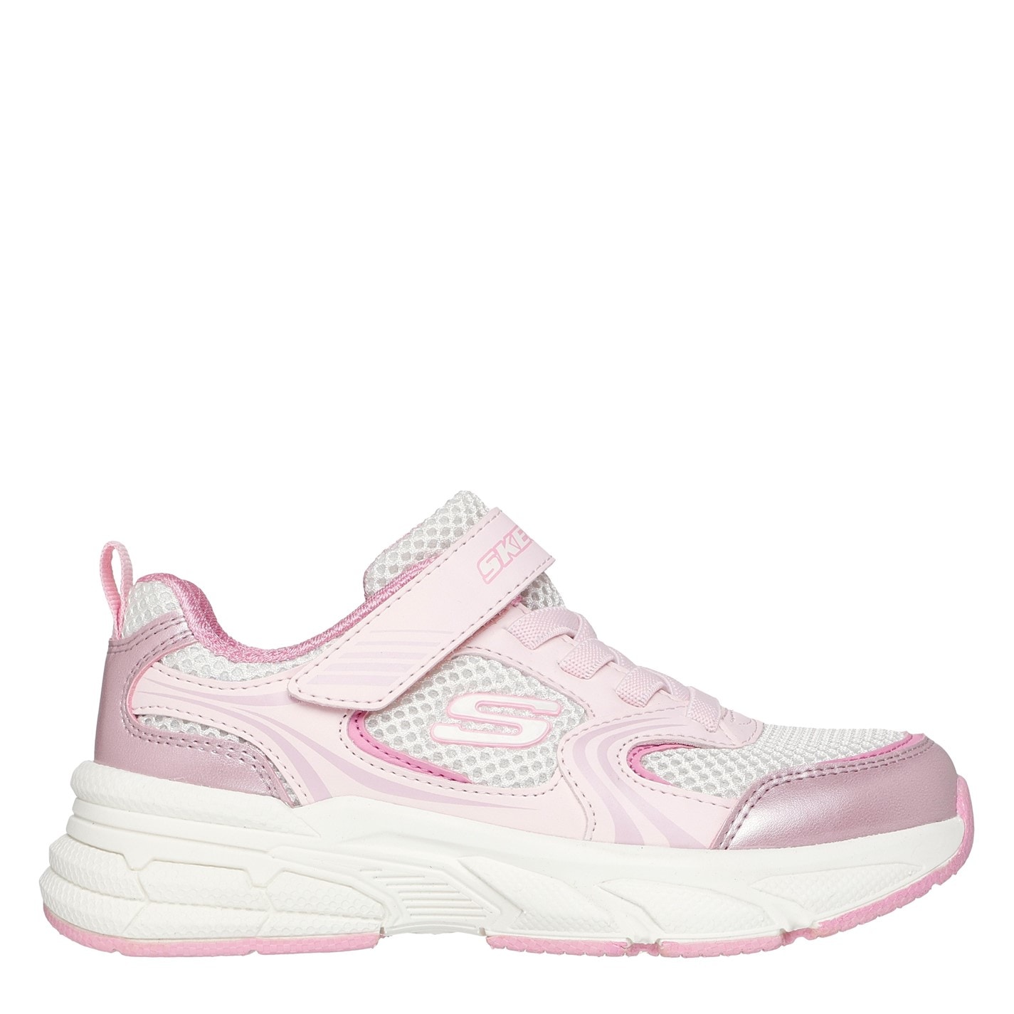 Tenisky Skechers Pink 6605738 Kids' Casual Low-Top Trainers - 3