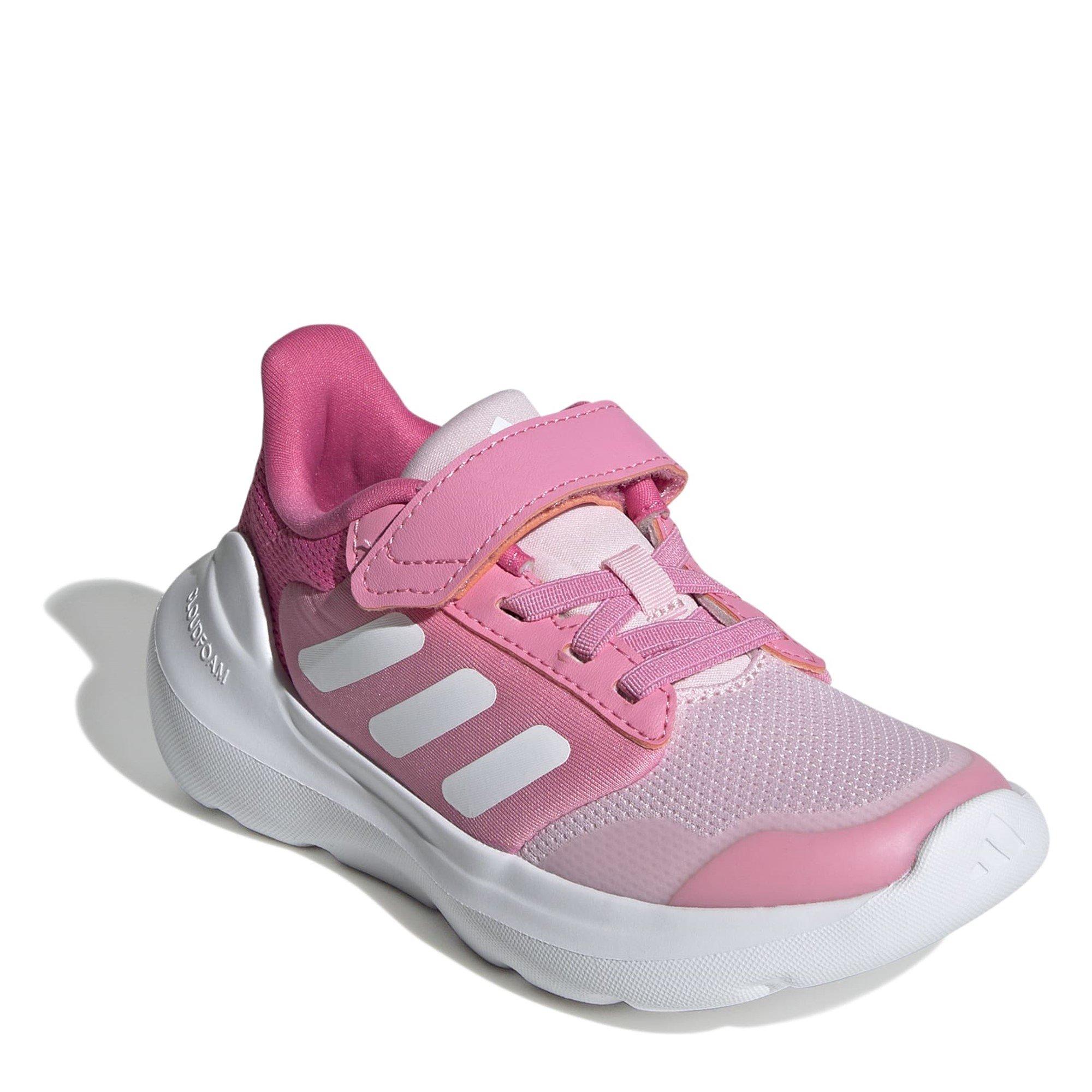 Tenisky adidas Pink 6599030 Kids' Tensaur Run Low-Top Trainers - 2