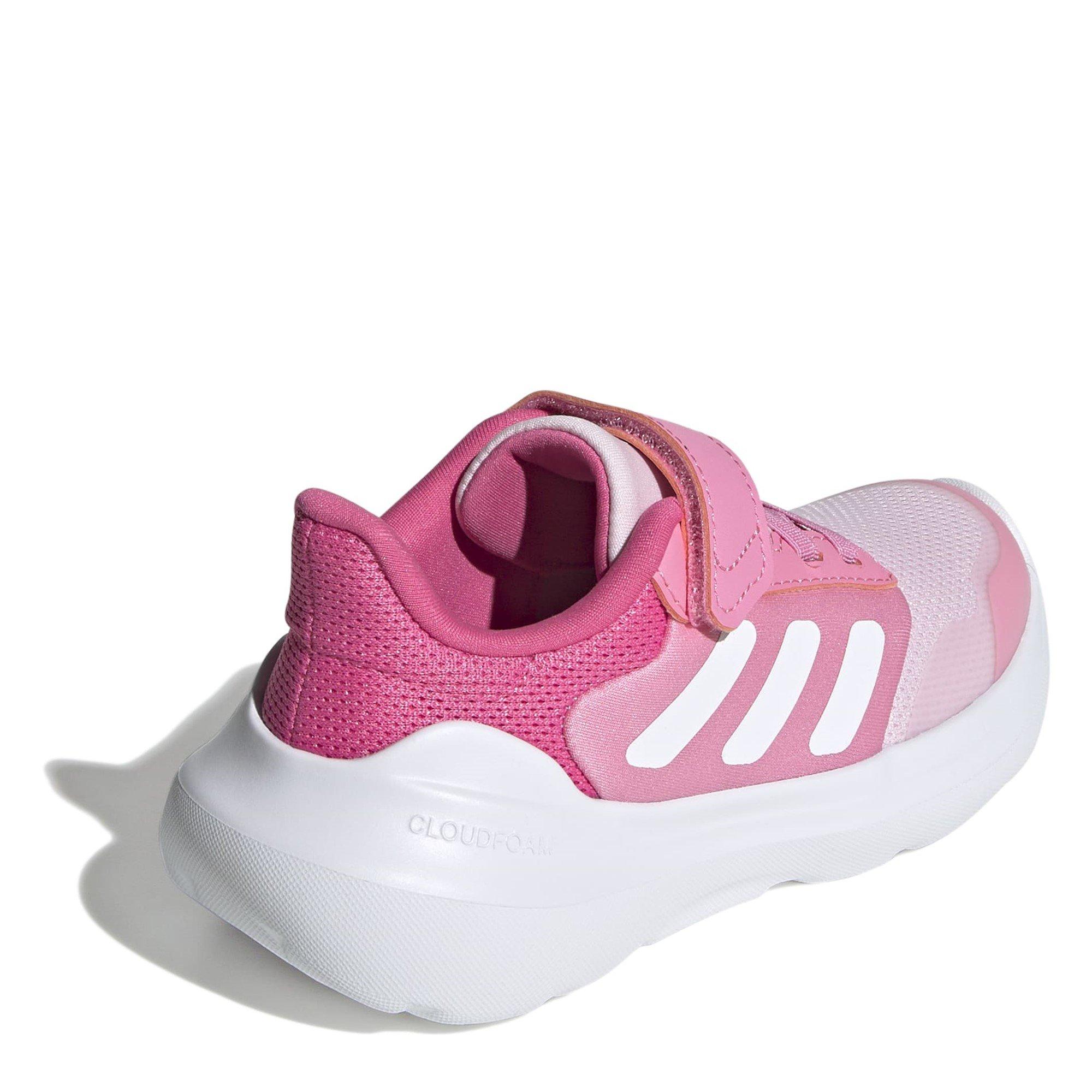 Tenisky adidas Pink 6599030 Kids' Tensaur Run Low-Top Trainers - 3