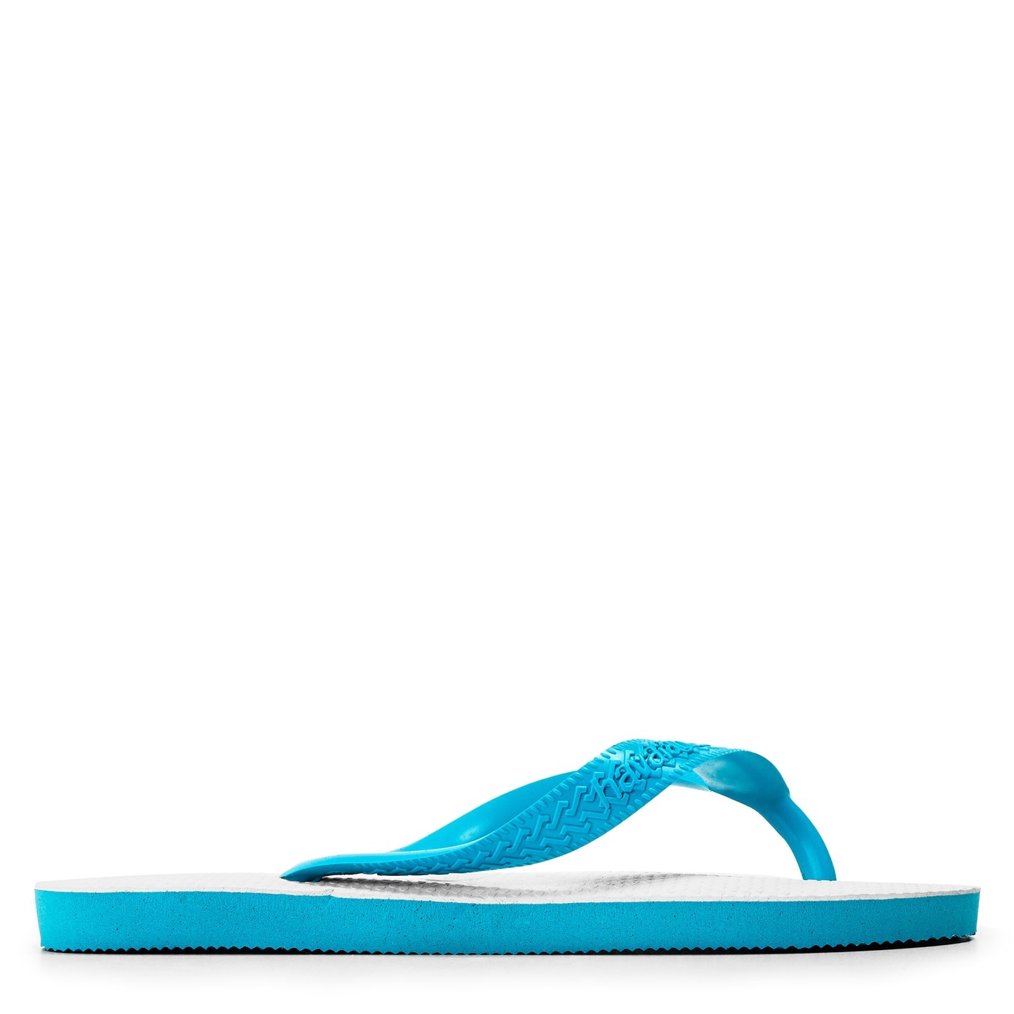 Havaianas White 3155113 Hav. Tradicional Blue 33/34 Flip Flops Girls - 1