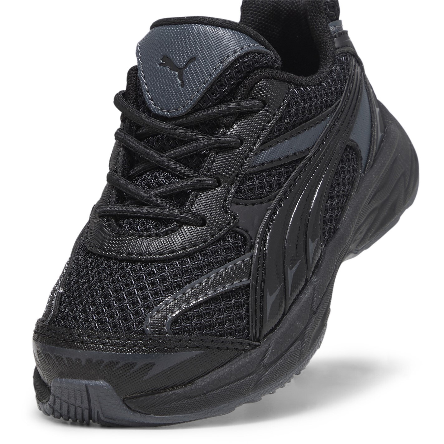 Tenisky Puma Black 822540 Unisex Kids' Morphic Base Low-Top Trainers - 6