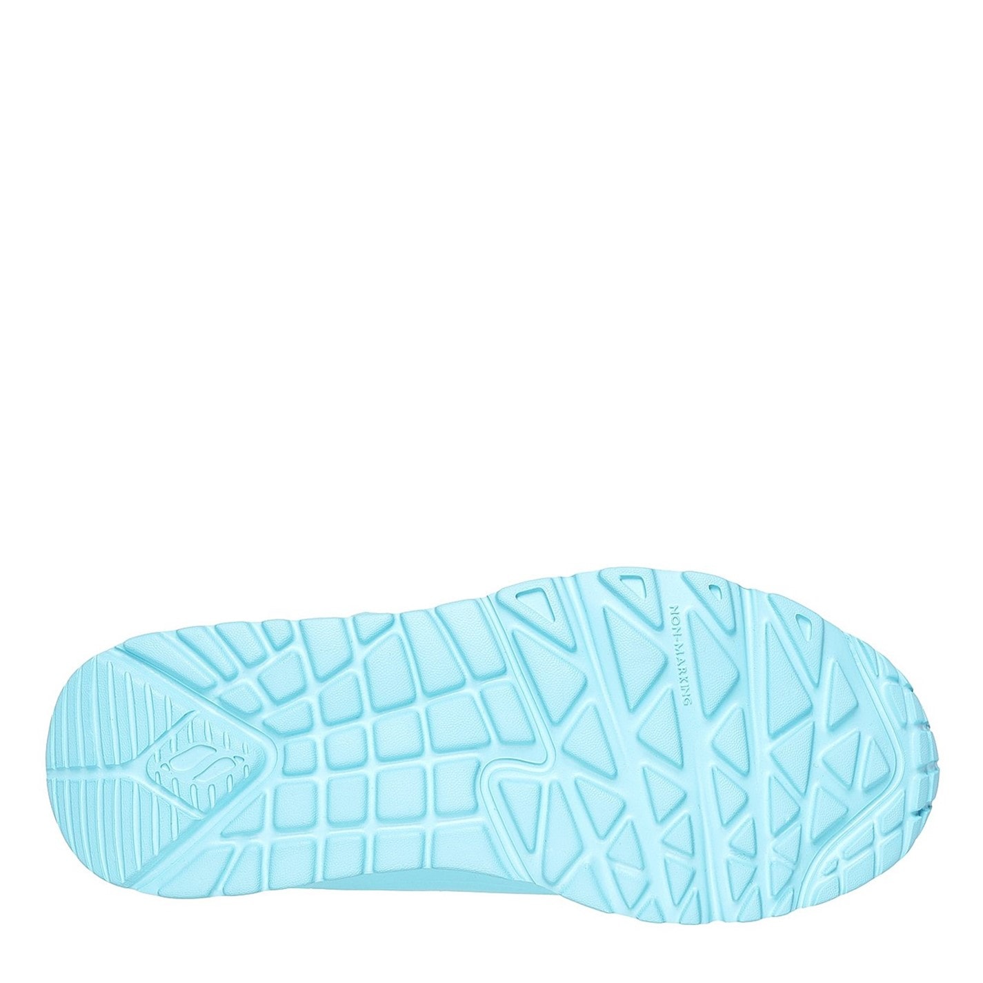 Tenisky Skechers Turquoise 8822068 Duraleather W Metallic Heel Lace Up Low-Top Trainers Girls - 4