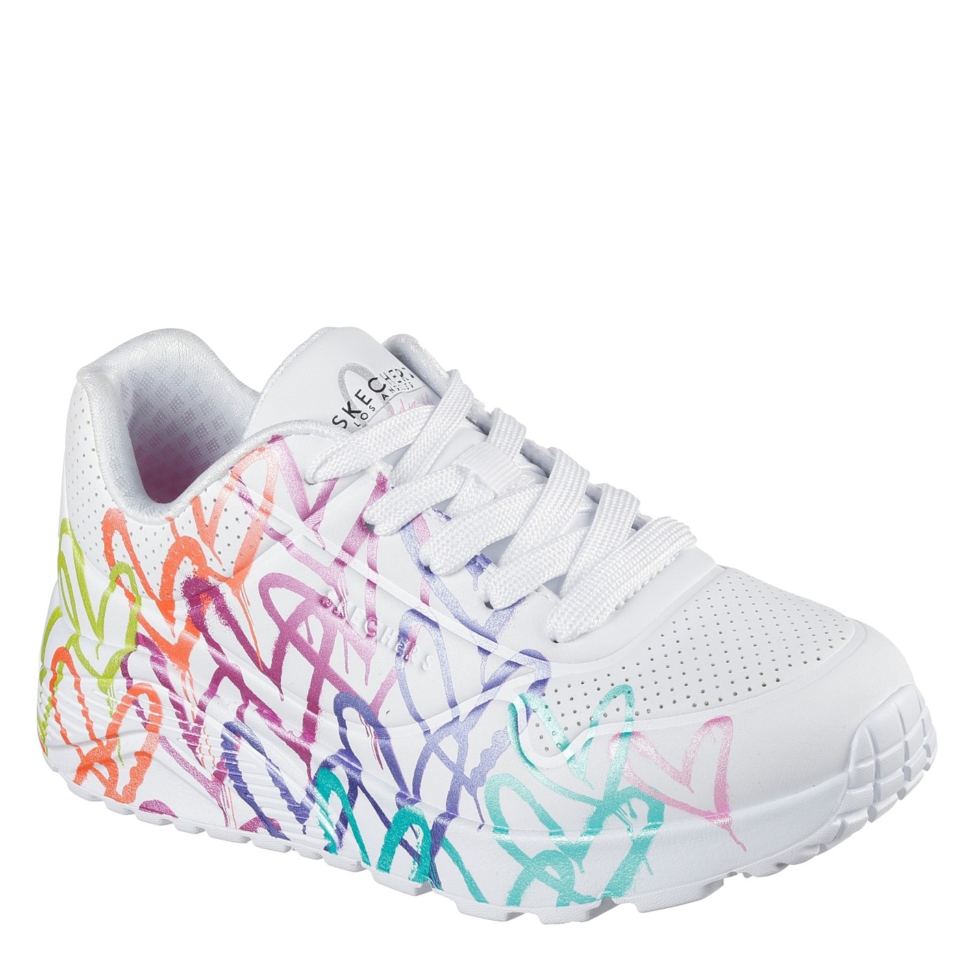 Tenisky Skechers White 656825 Kids' Casual Low-Top Trainers - 1
