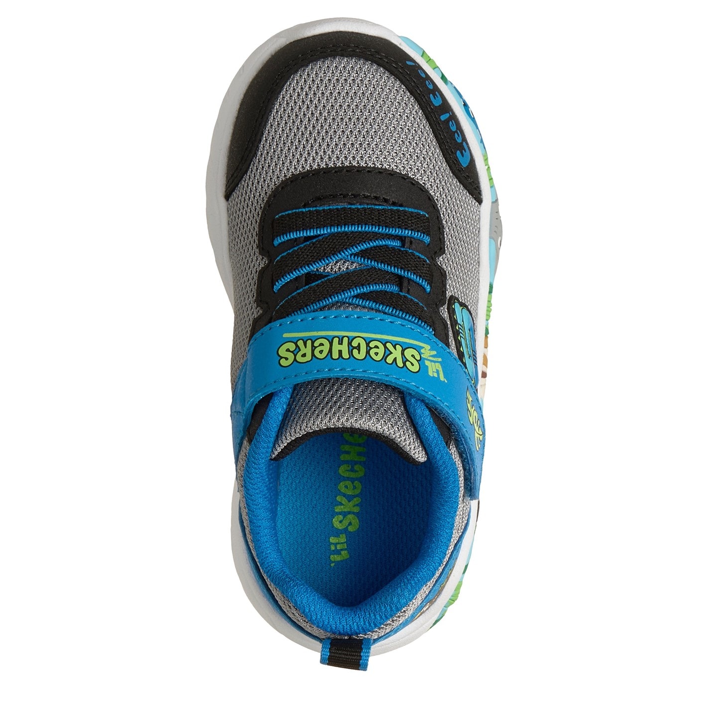 Boty Skechers Grey 7885932 Kids' Casual Low-Top Trainers - 5