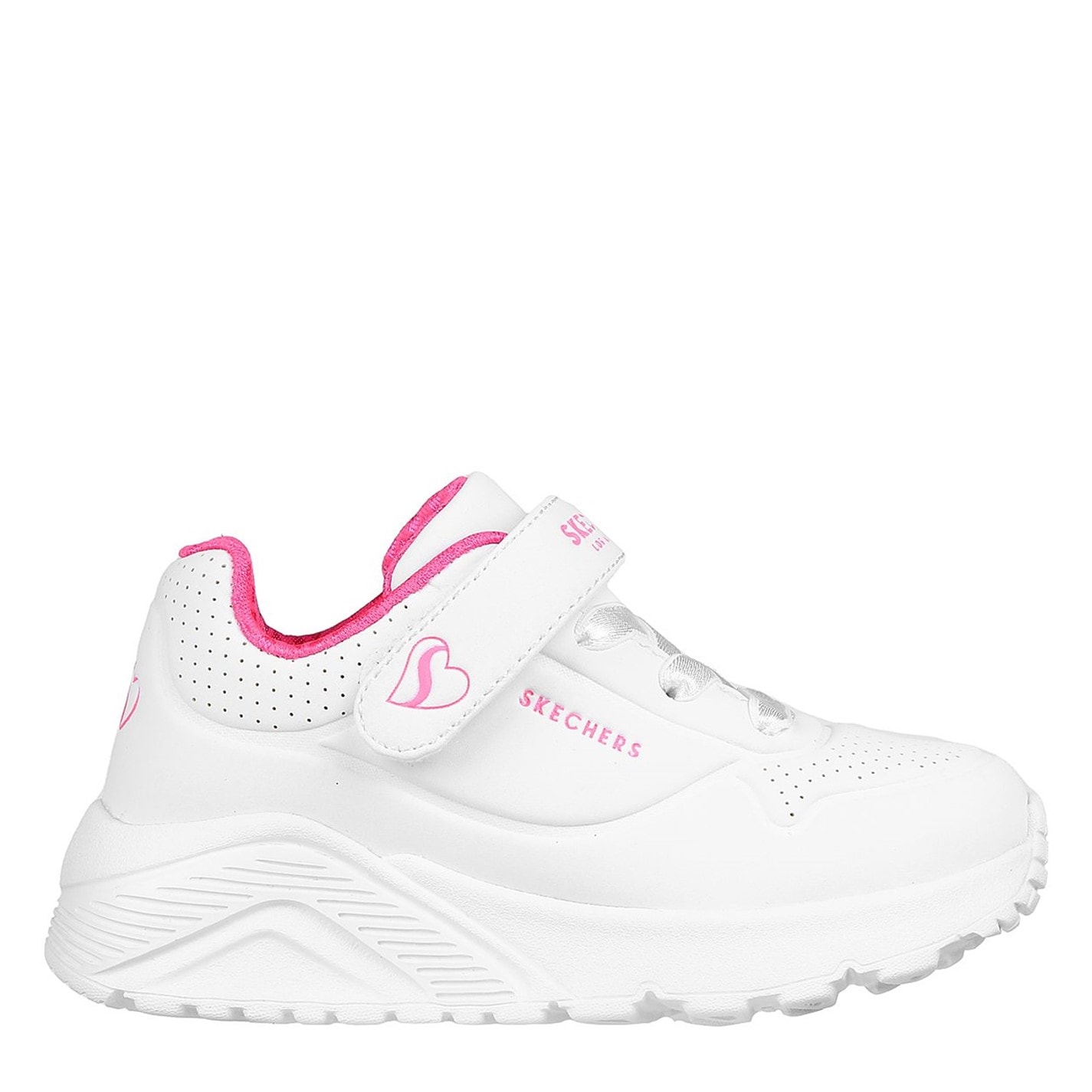 Tenisky Skechers Pink 5557063 Gore & Strap Fashion Embossed Sneak Low-Top Trainers Girls - 3