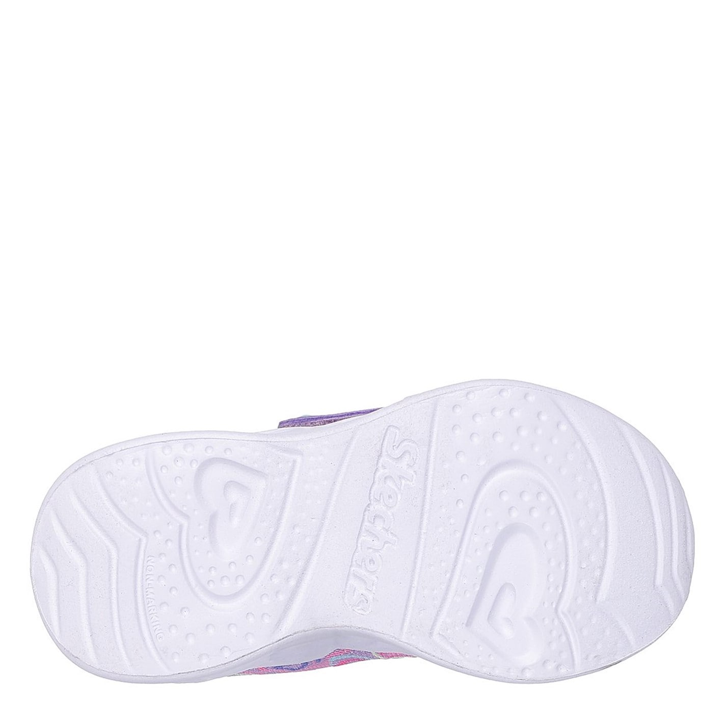 Boty Skechers Lavender 7208691 Kids Heart Lights Boogie Land Light Up Trainers - 4