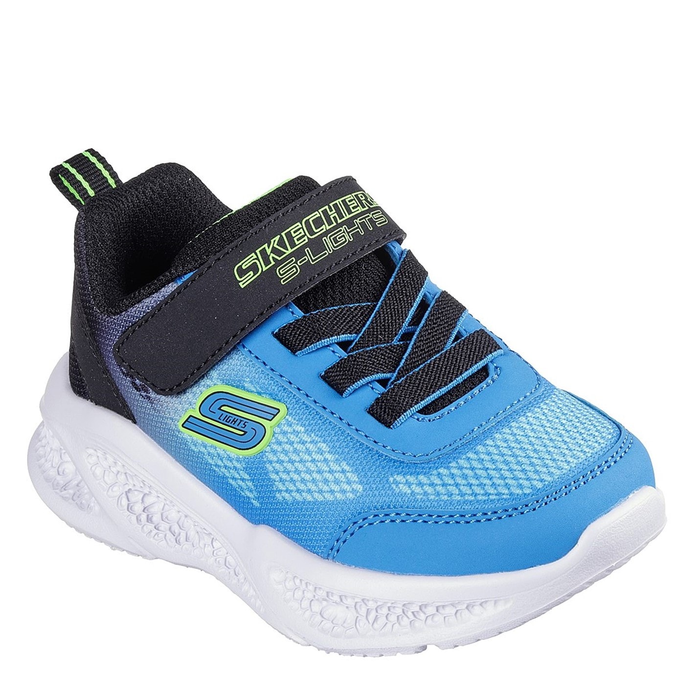 Tenisky Skechers Blue 6586986 Lighted Gore & Strap Sneaker W Mult Light Up Trainers Boys - 1