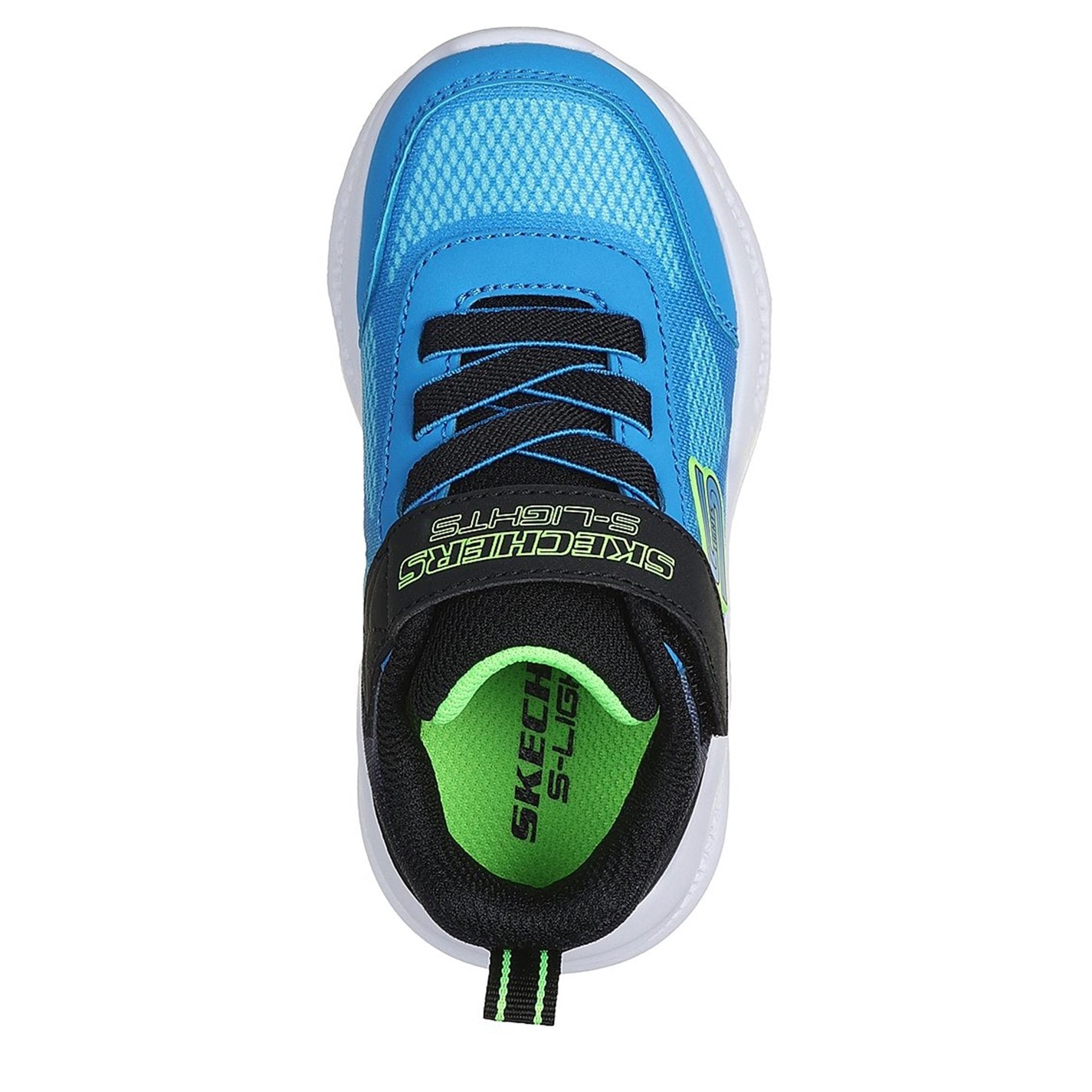 Tenisky Skechers Blue 6586986 Lighted Gore & Strap Sneaker W Mult Light Up Trainers Boys - 5