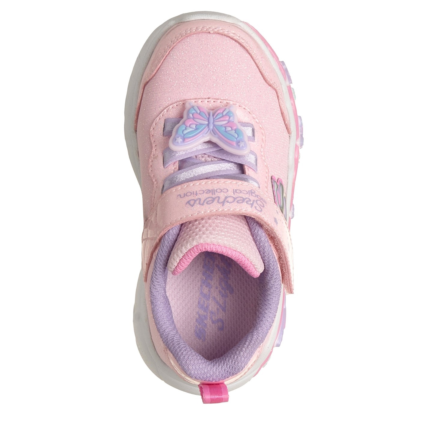 Tenisky Skechers Pink 898646 Kids' Casual Low-Top Trainers - 5