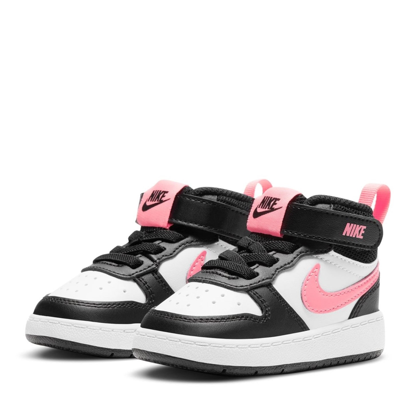 Tenisky Nike White 6773738 Court Borough Mid 2 Baby/Toddler Shoes - 3