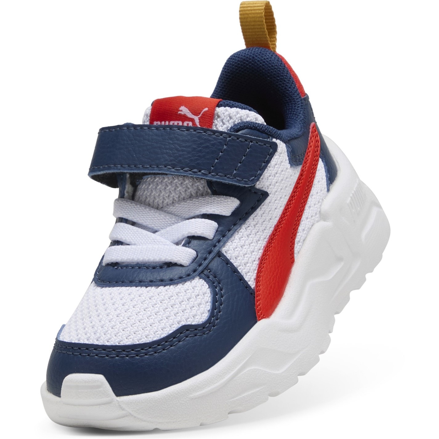 Tenisky Puma WhtFrcRdPrsnBl 1504201 Unisex Kids' Trinity Lite Ac+ Low-Top Trainers - 6