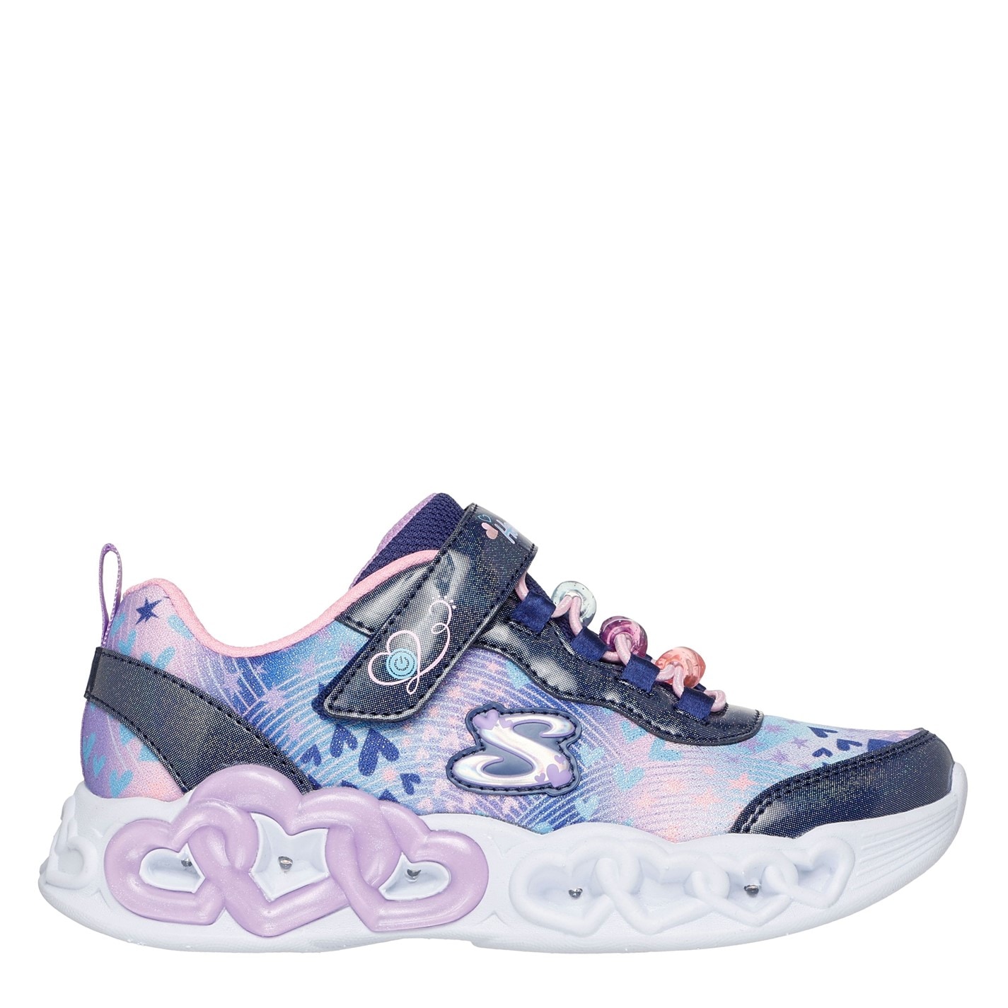 Tenisky Skechers Navy 5517908 Kids' Casual Low-Top Trainers - 3