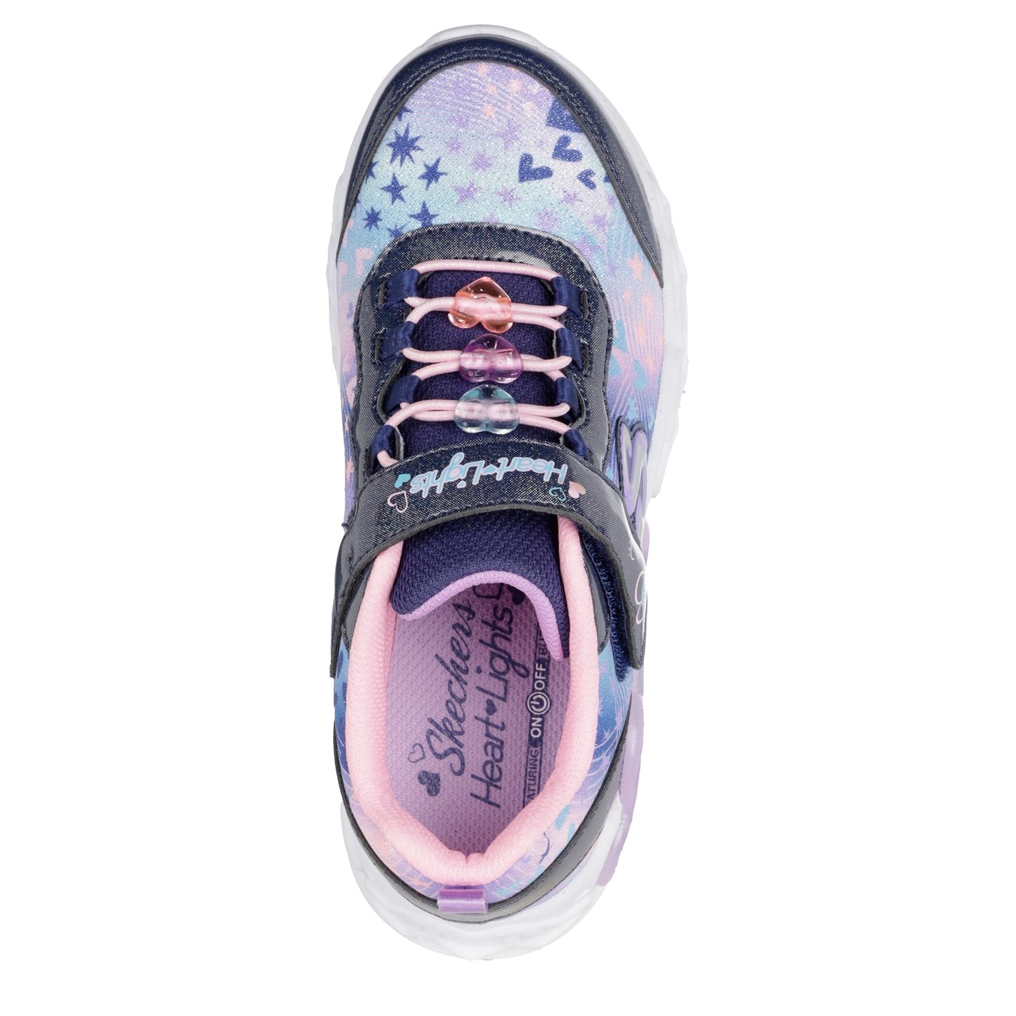 Tenisky Skechers Navy 5517908 Kids' Casual Low-Top Trainers - 5