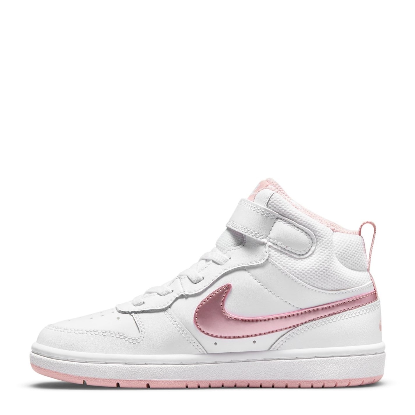 Tenisky Nike White 7506023 Court Borough Mid 2 Little Kids' Shoes - 2