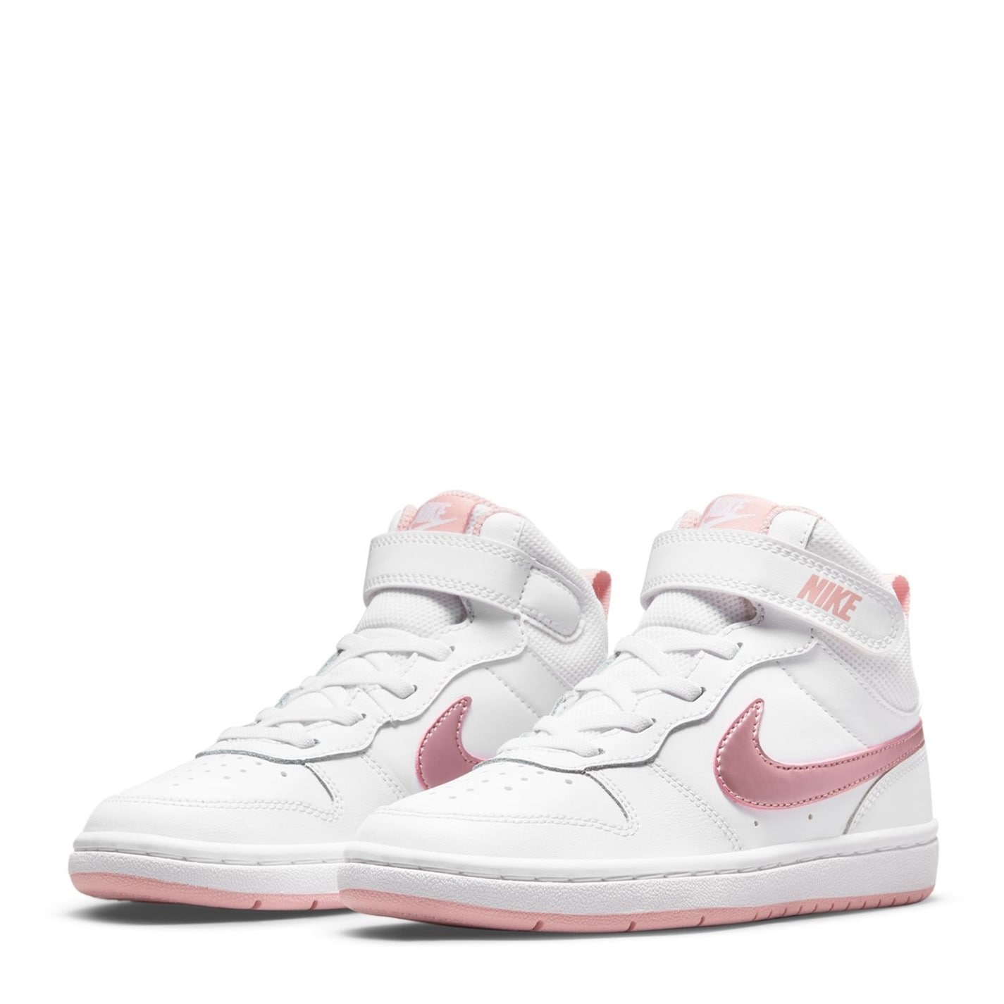 Tenisky Nike White 7506023 Court Borough Mid 2 Little Kids' Shoes - 3