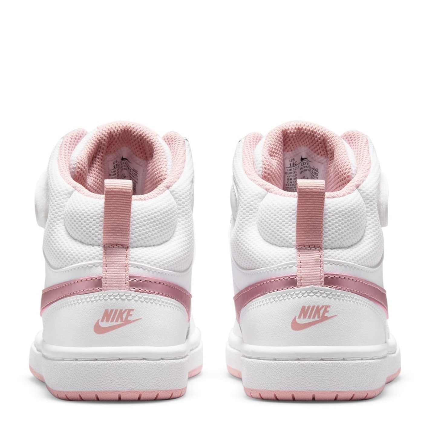 Tenisky Nike White 7506023 Court Borough Mid 2 Little Kids' Shoes - 4
