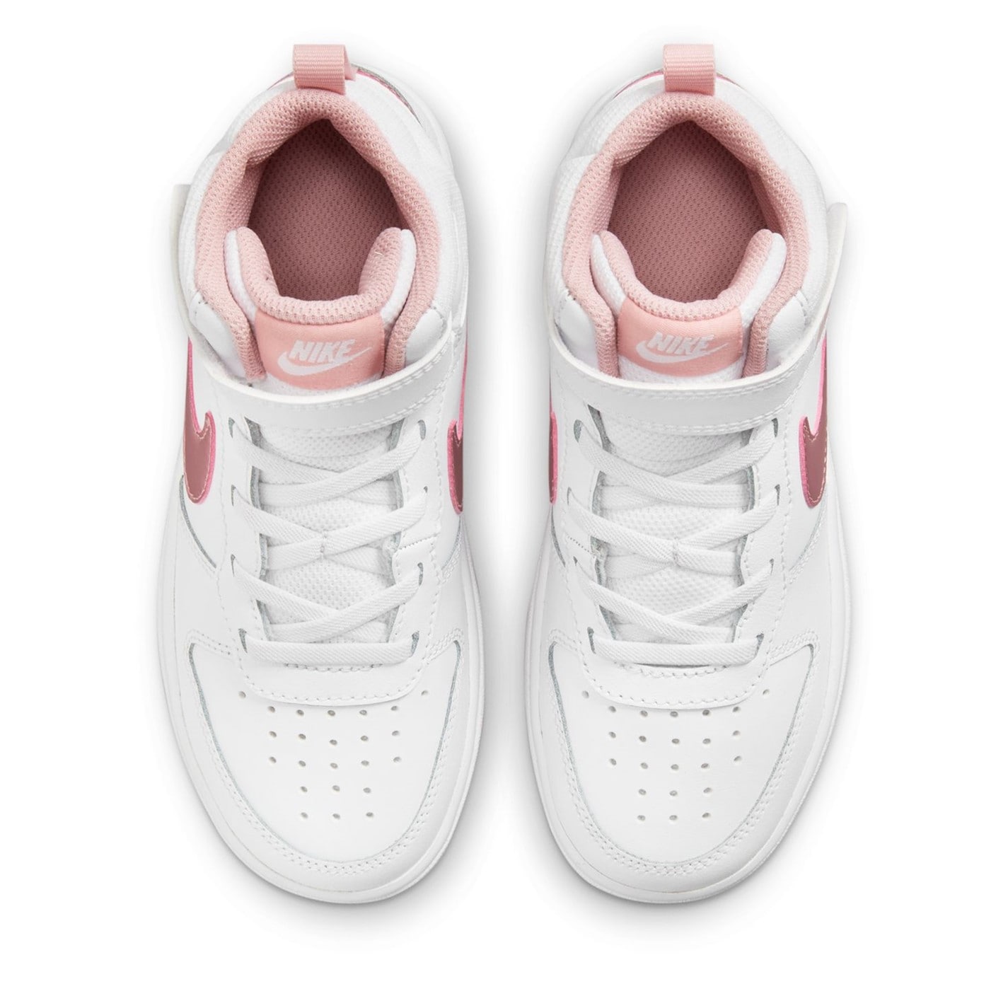Tenisky Nike White 7506023 Court Borough Mid 2 Little Kids' Shoes - 5