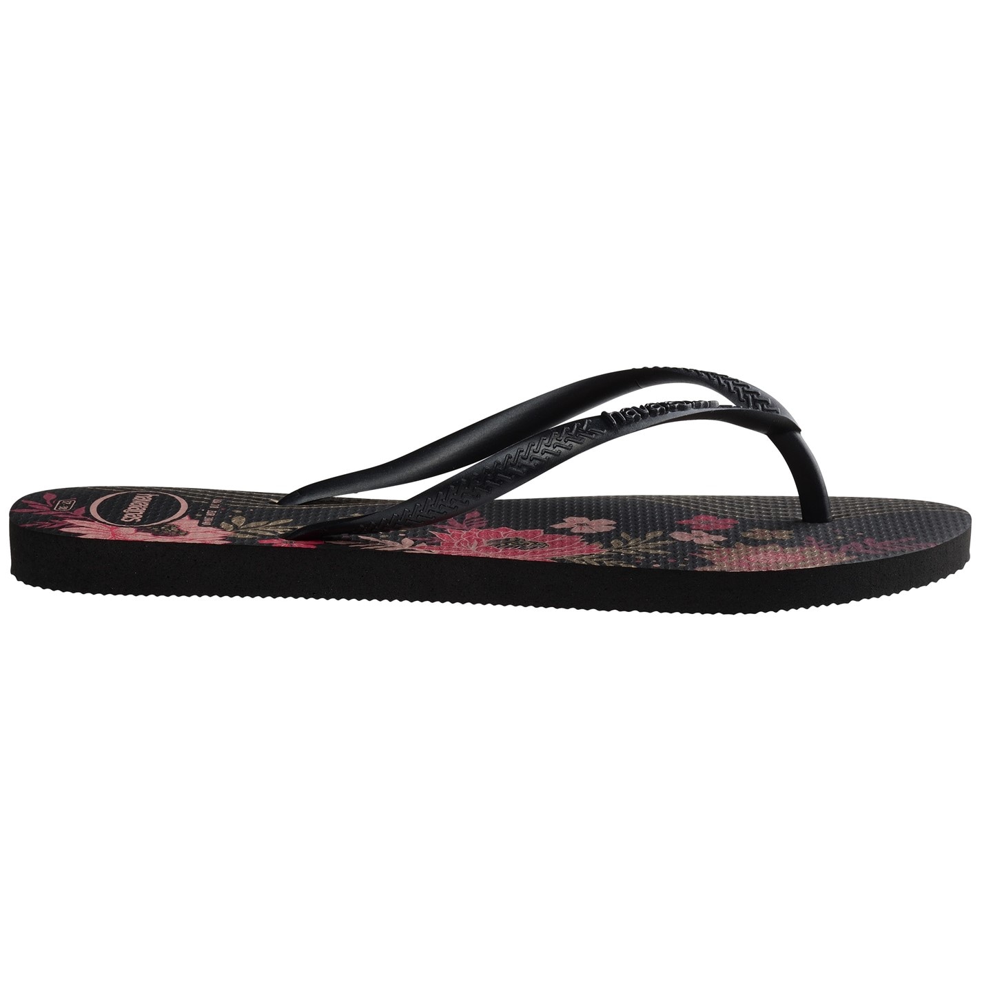 Havaianas Black 4758240 Kids' Slim Organic Flip Flops - 1