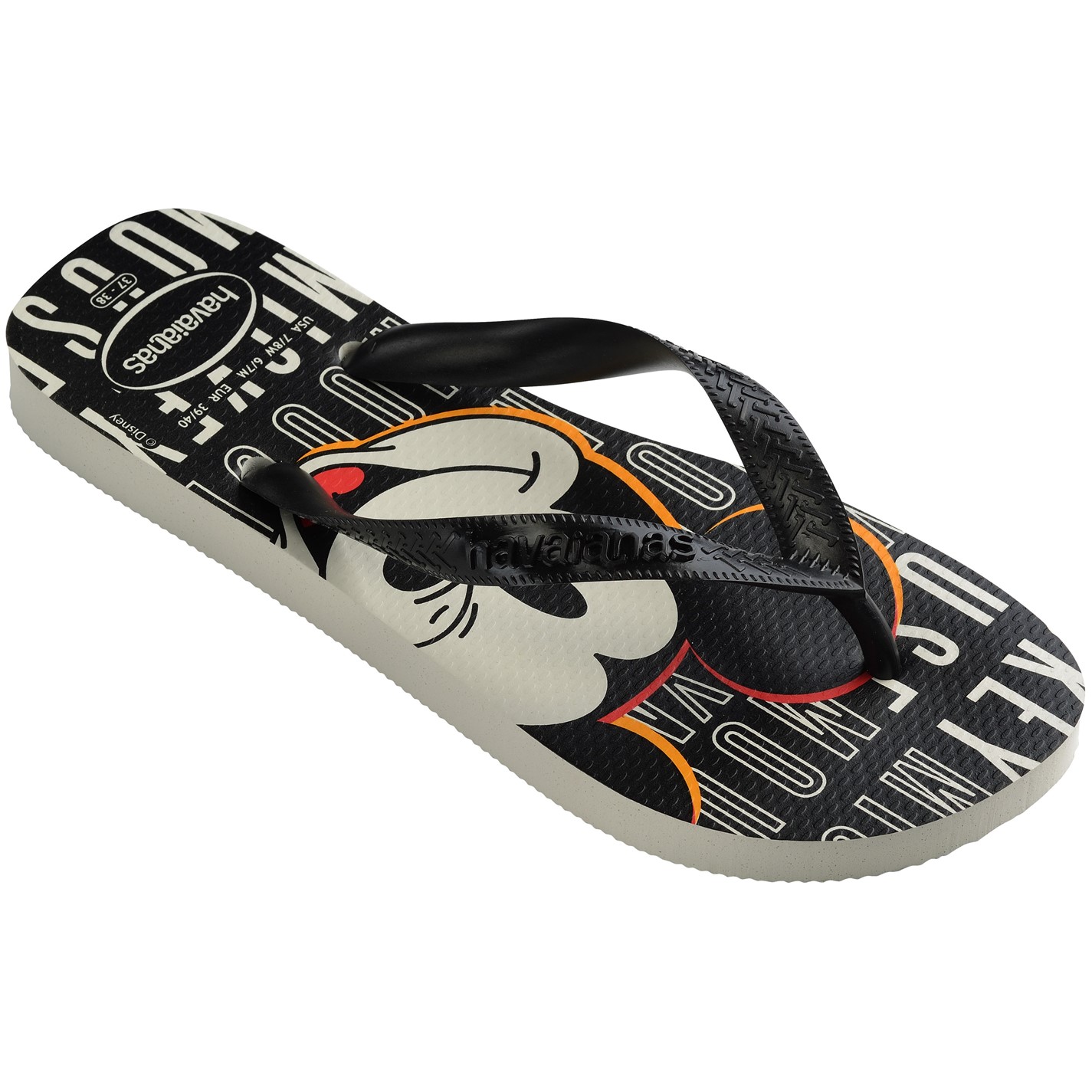 Havaianas Black 2311992 Kids' Top Disney Prisma Purple Flip Flops - 2