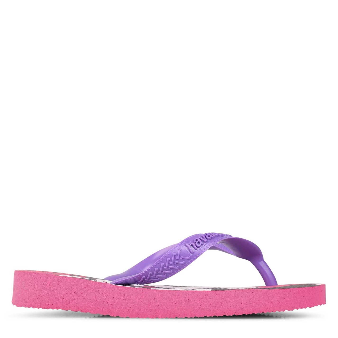Havaianas Pink 4775117 Kids' Top Disney Prisma Purple Flip Flops - 1