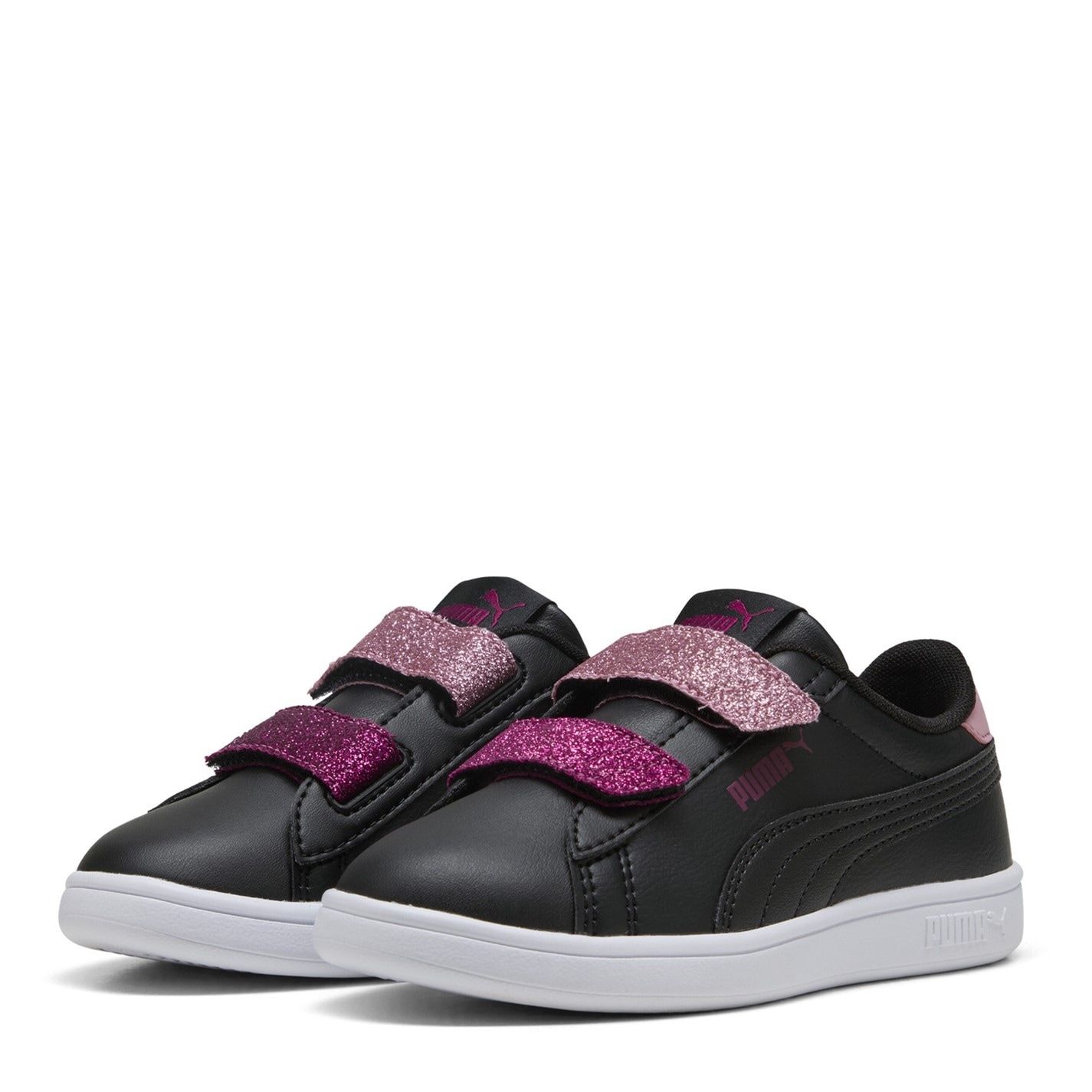 Tenisky Puma Black 4786146 Puma Smash 3.0 Velcro Trainers Childrens - 1