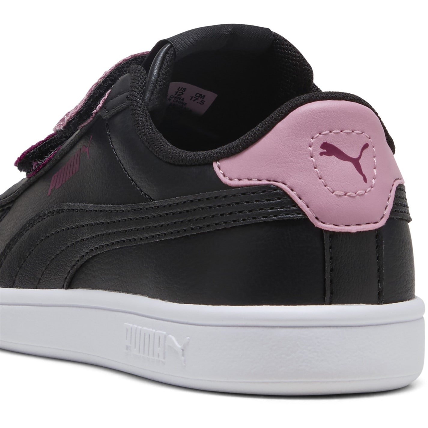 Tenisky Puma Black 4786146 Puma Smash 3.0 Velcro Trainers Childrens - 5