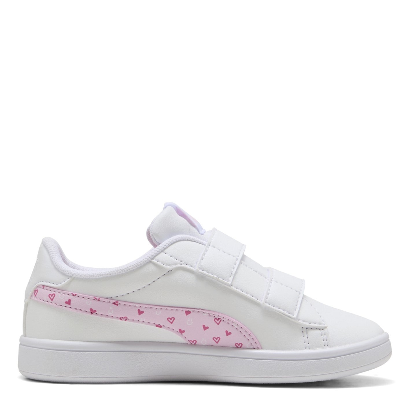 Tenisky Puma White 3021322 Puma Smash 3.0 Velcro Trainers Childrens - 4