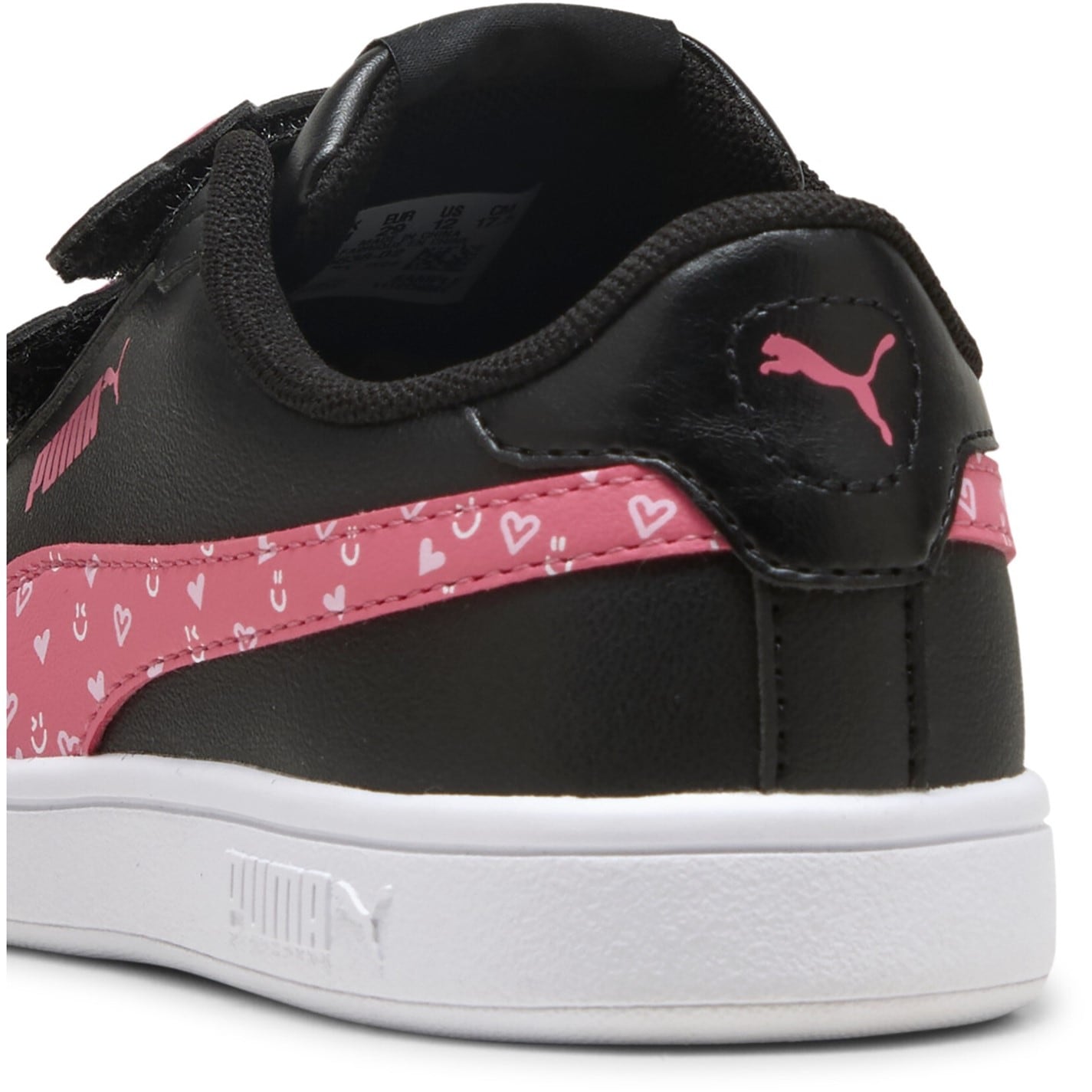 Tenisky Puma Black 1854997 Puma Smash 3.0 Velcro Trainers Childrens - 5