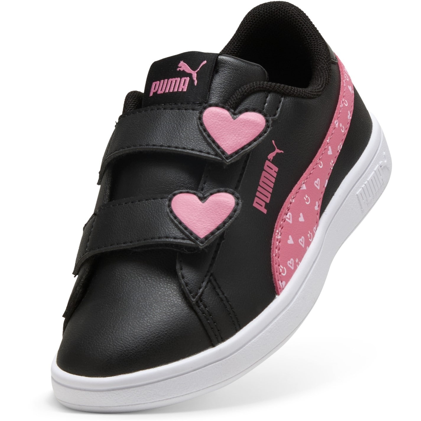 Tenisky Puma Black 1854997 Puma Smash 3.0 Velcro Trainers Childrens - 6