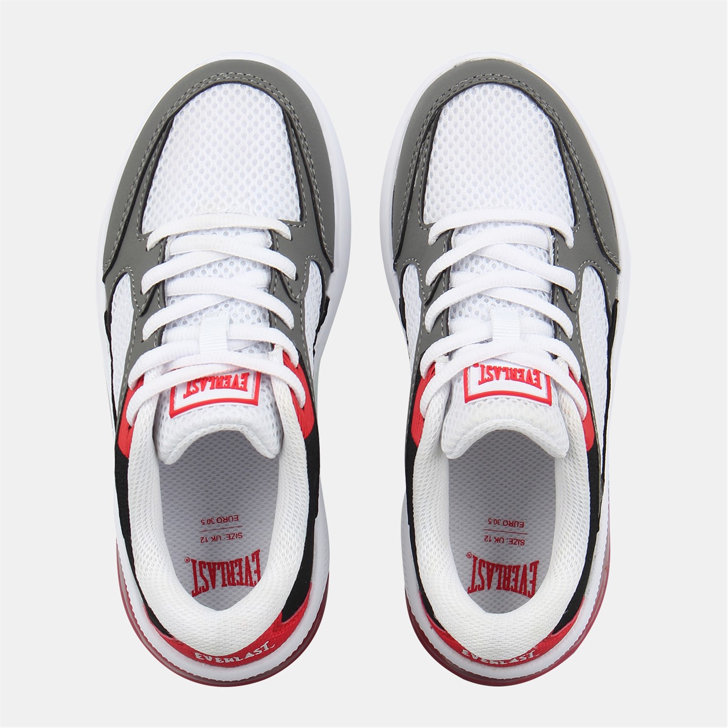 Tenisky Everlast White 889477 Kids' Assist Lightweight Basketball Trainers - 4