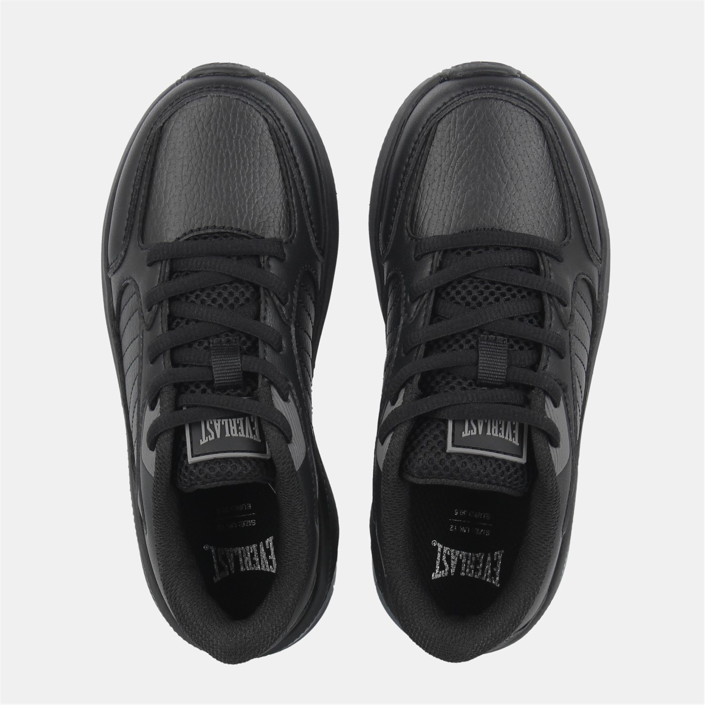 Tenisky Everlast Black 3235217 Kids' Assist Lightweight Basketball Trainers - 4